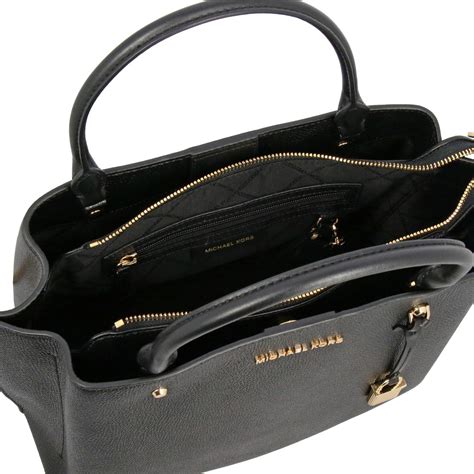 handtasche schwarz michael kors 2 leder|Michael Kors handtaschen.